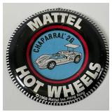 1968 REDLINE Hot Wheels "Chaparral 2G" Transparent Rose Red With Button (Button Stem Missiong) Nice Condition