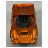1968 REDLINE Hot Wheels "Mclaren M6A" Transparent Orange With Button Nice Condition