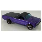 1967 REDLINE Hot Wheels "Custom Fleetside" Transparent Purple Nice Condition