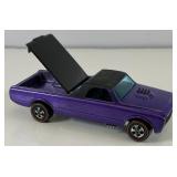 1967 REDLINE Hot Wheels "Custom Fleetside" Transparent Purple Nice Condition