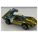 1968 REDLINE Hot Wheels "Lola GT70" With Button Nice Condition