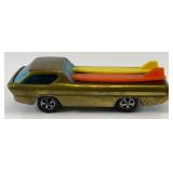 1967 REDLINE Hot Wheels "Deora" With  Surf Boards Nice Condition