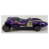1968 REDLINE Hot Wheels "Twinmill" Transdparent Purple Supoer Nice Condition (Wheels Need To Be Straightened)