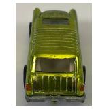 1969 REDLINE Hot Wheels "Classic Nomad" Transparent Apple Green With Button Super Nice Condition