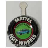 1969 REDLINE Hot Wheels "Classic Nomad" Transparent Apple Green With Button Super Nice Condition