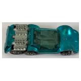 1970 REDLINE Hot Wheels "Six Shooter " Transparent Aqua Nice Condition