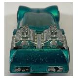 1970 REDLINE Hot Wheels "Six Shooter " Transparent Aqua Nice Condition