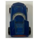 1968 REDLINE Hot Wheels "Turbofire" Transparent Blue With Button Nice Condition