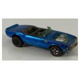 1969 REDLINE Hot Wheels "Light-My-Firebird" Transparent Blue Good Condition