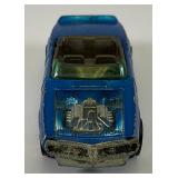 1969 REDLINE Hot Wheels "Light-My-Firebird" Transparent Blue Good Condition