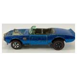 1969 REDLINE Hot Wheels "Light-My-Firebird" Transparent Blue Good Condition