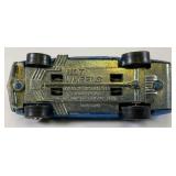 1969 REDLINE Hot Wheels "Light-My-Firebird" Transparent Blue Good Condition