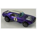 1969 REDLINE Hot Wheels "Heavy Chevy" Transparent PurpleNice Condition