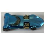 1968 REDLINE Hot Wheels "Twinmill" Transparent Light Blue With Button Nice Condition