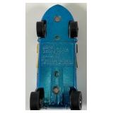 1968 REDLINE Hot Wheels "Twinmill" Transparent Light Blue With Button Nice Condition
