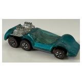 1970 REDLINE Hot Wheels "Six Shooter " Transparent Aqua Nice Condition