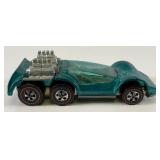 1970 REDLINE Hot Wheels "Six Shooter " Transparent Aqua Nice Condition
