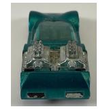 1970 REDLINE Hot Wheels "Six Shooter " Transparent Aqua Nice Condition