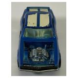 1969 REDLINE Hot Wheels "Heavy Chevy"  With Button Transparent Blue Nice Condition