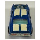 1969 REDLINE Hot Wheels "Heavy Chevy"  With Button Transparent Blue Nice Condition