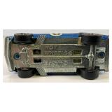 1969 REDLINE Hot Wheels "Heavy Chevy"  With Button Transparent Blue Nice Condition