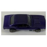 1967 REDLINE Hot Wheels "Custom Camaro" With button Tranparent Purple Nice Condition