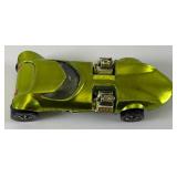 1968 REDLINE Hot Wheels "Twinmill" Transparent Apple Greedn With Button Nice Condition