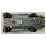 1969 REDLINE Hot Wheels "Hairy Hauler"  Transparent Yellow With Button Very Nice Condition