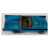 1968 REDLINE Hot Wheels " 57 - Bird Classic" With Button Transparent Baby Blue Nice Condition