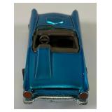 1968 REDLINE Hot Wheels " 57 - Bird Classic" With Button Transparent Baby Blue Nice Condition