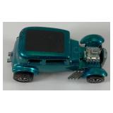 1968 REDLINE Hot Wheels "32 Ford Vicky Classic" Transparent Aqua With Button Really Nice Condition