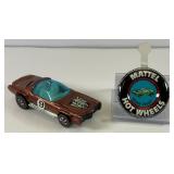 1969 REDLINE Hot Wheels "Sugar Caddy" Transparent Brown With Button Vedry Nice Condition