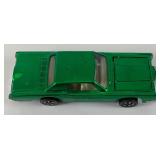 1968 REDLINE Hot Wheels "Continental Mark III" Transparent Green With Button Super Nice Condition