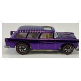 1969 REDLINE Hot Wheels "Classic Nomad" Transparent Purple With Button Super Nice Condition