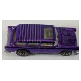 1969 REDLINE Hot Wheels "Classic Nomad" Transparent Purple With Button Super Nice Condition