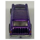 1969 REDLINE Hot Wheels "Classic Nomad" Transparent Purple With Button Super Nice Condition