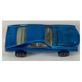 1968 REDLINE Hot Wheels "Custom AMX" Transparent Blue With Button Really Nice Condition