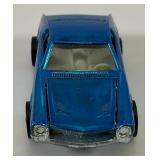 1968 REDLINE Hot Wheels "Custom AMX" Transparent Blue With Button Really Nice Condition