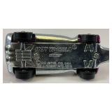 1969 REDLINE Hot Wheels "Mantis" Transparent Plum Purple With Button Super Nice Condition (Tab Missing On Button)