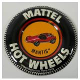 1969 REDLINE Hot Wheels "Mantis" Transparent Plum Purple With Button Super Nice Condition (Tab Missing On Button)