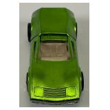 1969 REDLINE Hot Wheels "Tri-Baby" Transparent Aplple Green With Button Really Nice Condition
