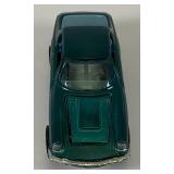 1969 REDLINE Hot Wheels "Maserati Mistral" Transparent Dark Aqua With Buttton Very Nice Condition