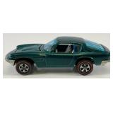 1969 REDLINE Hot Wheels "Maserati Mistral" Transparent Dark Aqua With Buttton Very Nice Condition