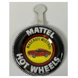 1969 REDLINE Hot Wheels "Maserati Mistral" Transparent Dark Aqua With Buttton Very Nice Condition