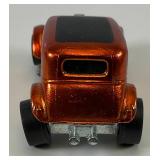1968 REDLINE Hot Wheels "32 Ford Vicky Classic" Transparent Orange With Button Really Nice Condition
