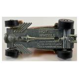 1968 REDLINE Hot Wheels "32 Ford Vicky Classic" Transparent Orange With Button Really Nice Condition