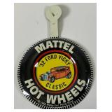 1968 REDLINE Hot Wheels "32 Ford Vicky Classic" Transparent Orange With Button Really Nice Condition