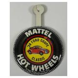 1968 REDLINE Hot Wheels "Classic 36 Ford Coupe" Transparent Orange With Button Very Nice Condition