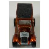 1968 REDLINE Hot Wheels "Classic 31 Ford Woodie" Transparent Orange With Button Nice Condition