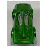 1970 REDLINE Hot Wheels "Bugeye" Transparent Green With Button Super Nice Condition